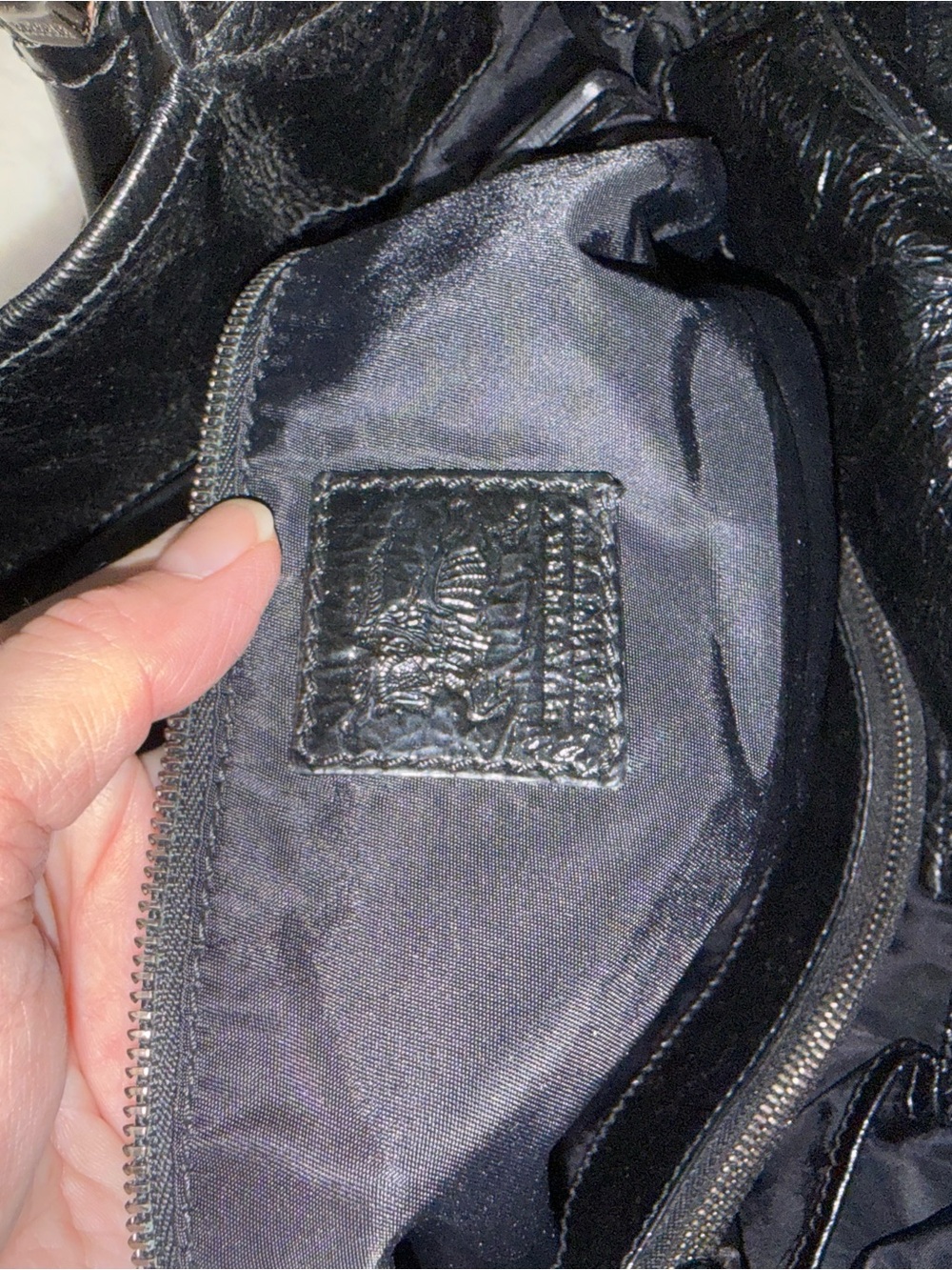 Burberry Gray and Black Plaid Shoulder Bag - Picture 11 of 15
